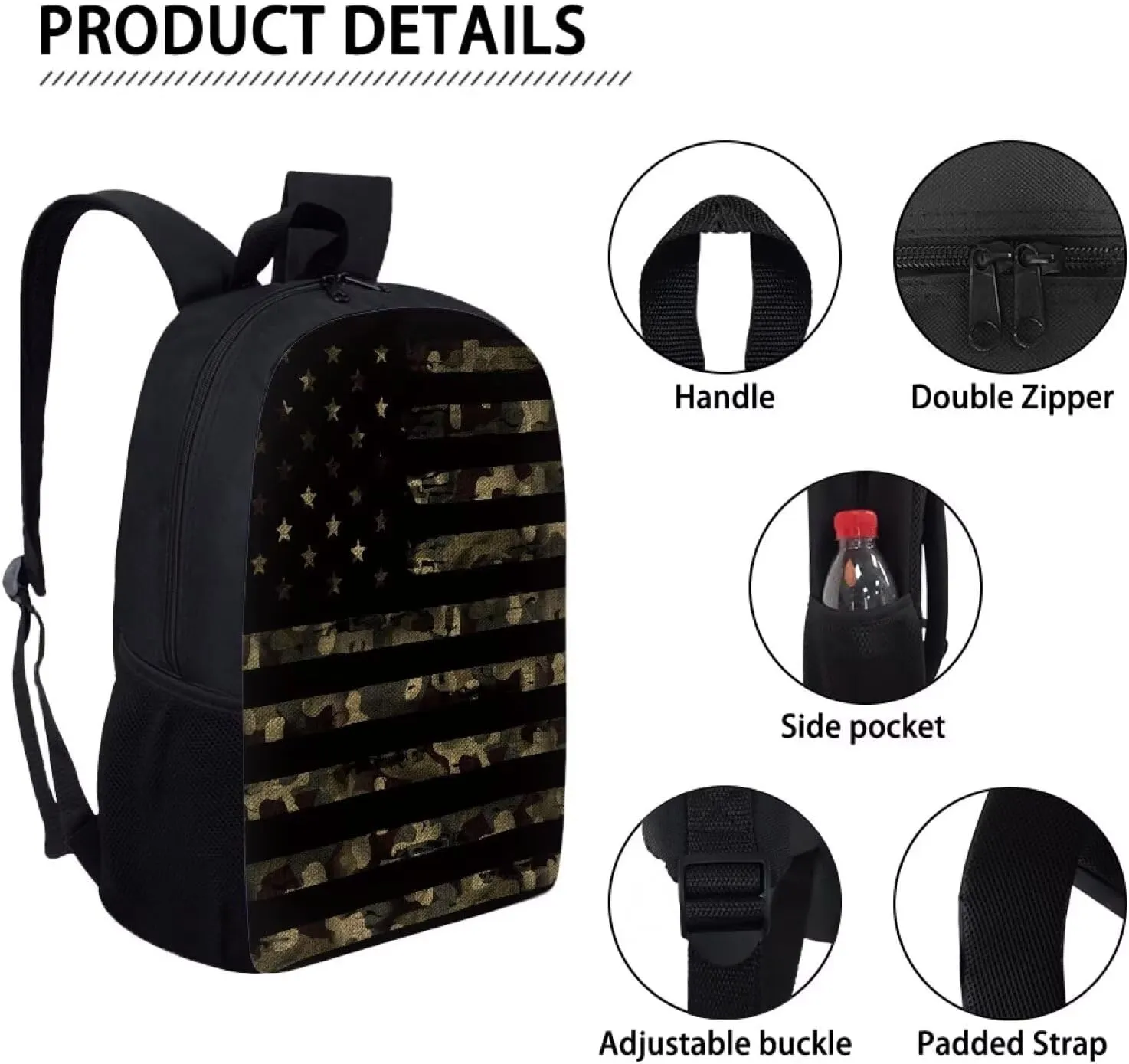 FKELYI 3pcs/set Kids School Bags Shoulder Backpack for Girls Boys Primary Schoolbags with Thermal Lunch Box Pencil Holder