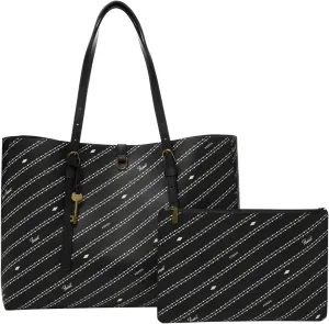 Fossil Women's Kier Vegan Cactus Tote Bag Purse Handbag for Women