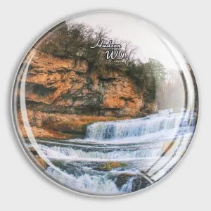 Fridge Magnet Hudson Willow River State Park Wisconsin USA Travel Souvenir Collection for Gift Home Decoration Office Whiteboard