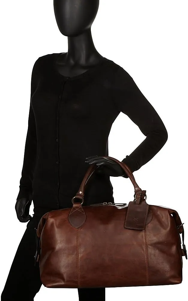 FRYE Men's Logan Overnight Duffle Bag, Cognac, One Size