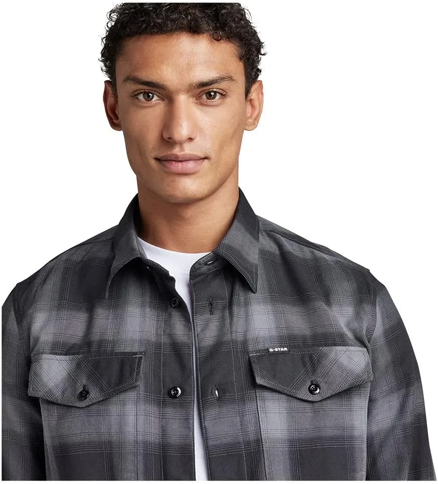 G-STAR Men's Marine Slim Fit Long Sleeve Shirt
