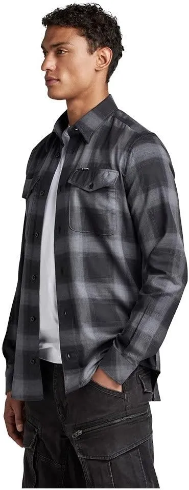 G-STAR Men's Marine Slim Fit Long Sleeve Shirt
