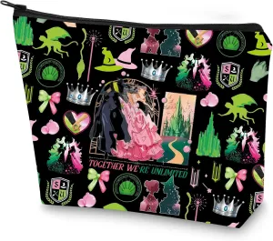 G2TUP Musical Inspired Cosmetic Bag Music Lover Gift Tell them How I’m Makeup Bag Theater Merch (Together We're)
