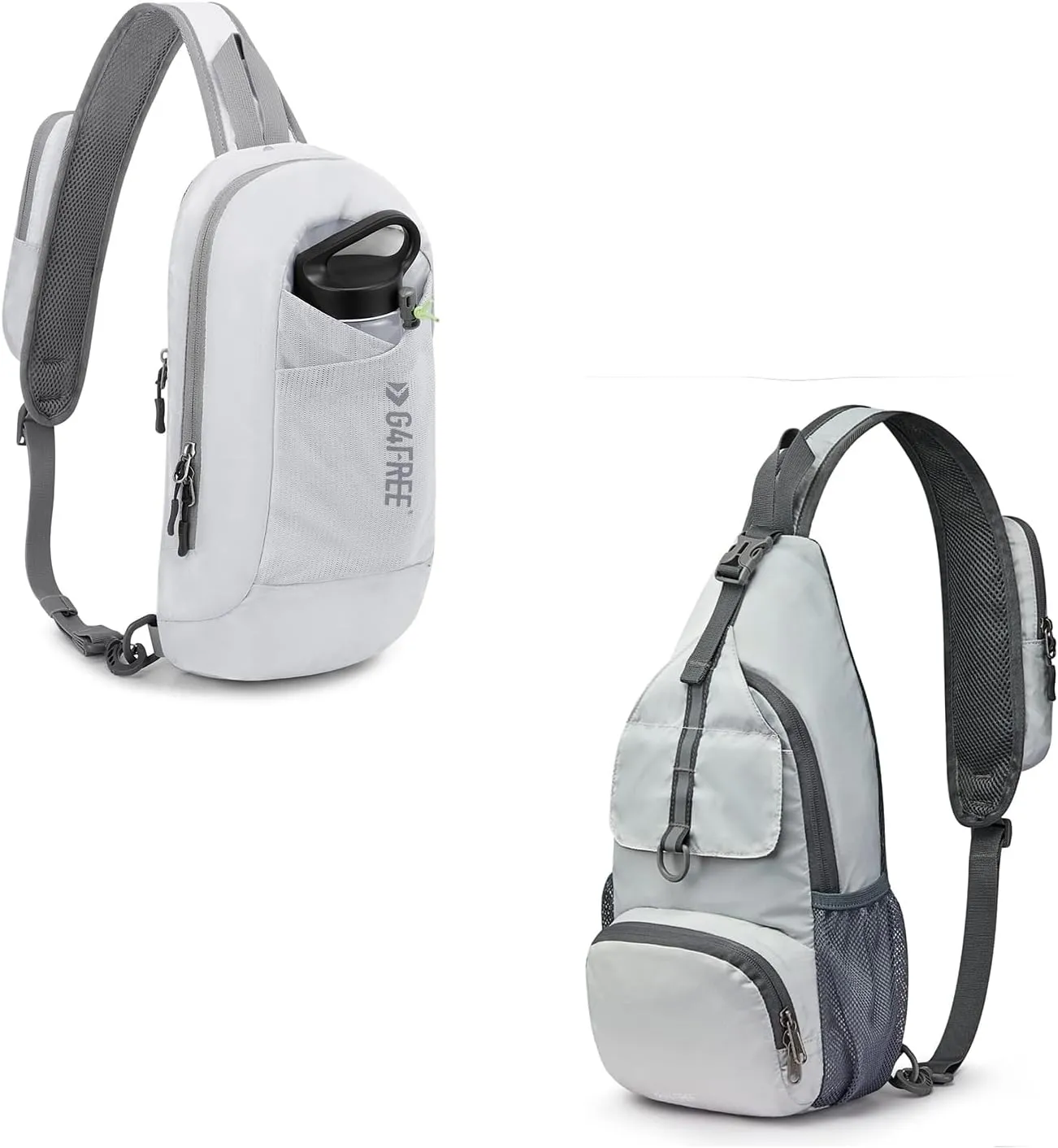 G4Free 2 Pack Lightweight & Packable Sling Bag