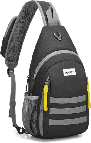 G4Free Sling Bag RFID Blocking Crossbody Backpack Travel Chest Bag Hiking Daypack for Women Men Outdoor Sports