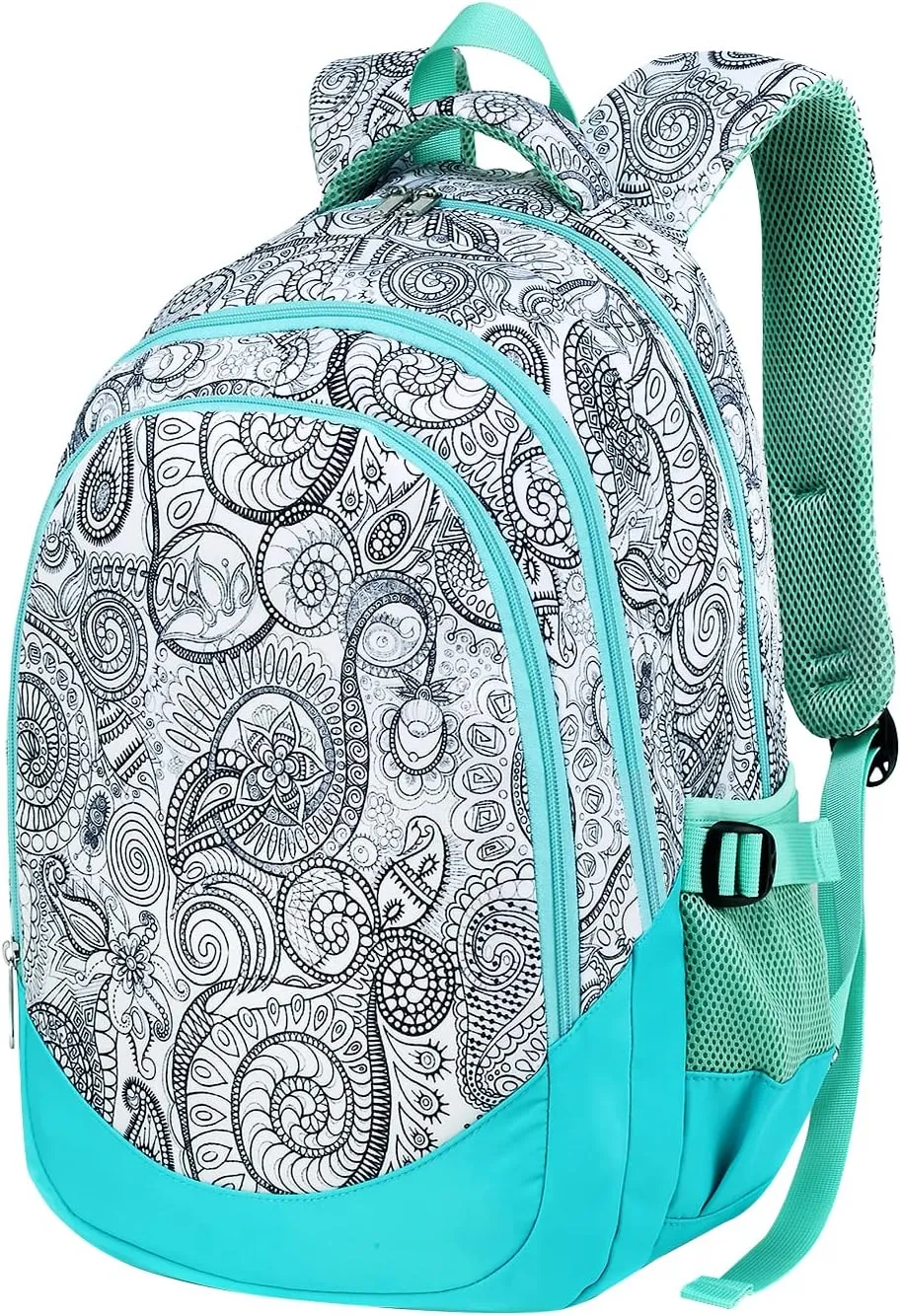 Girls Backpack for Kids Elementary School Bag Bookbag Kindergarten Middle School Teen Girls Mochila Para Niñas with Laptop Compartment Mochilas Escolares Para Adolescentes Book Bag Teenage