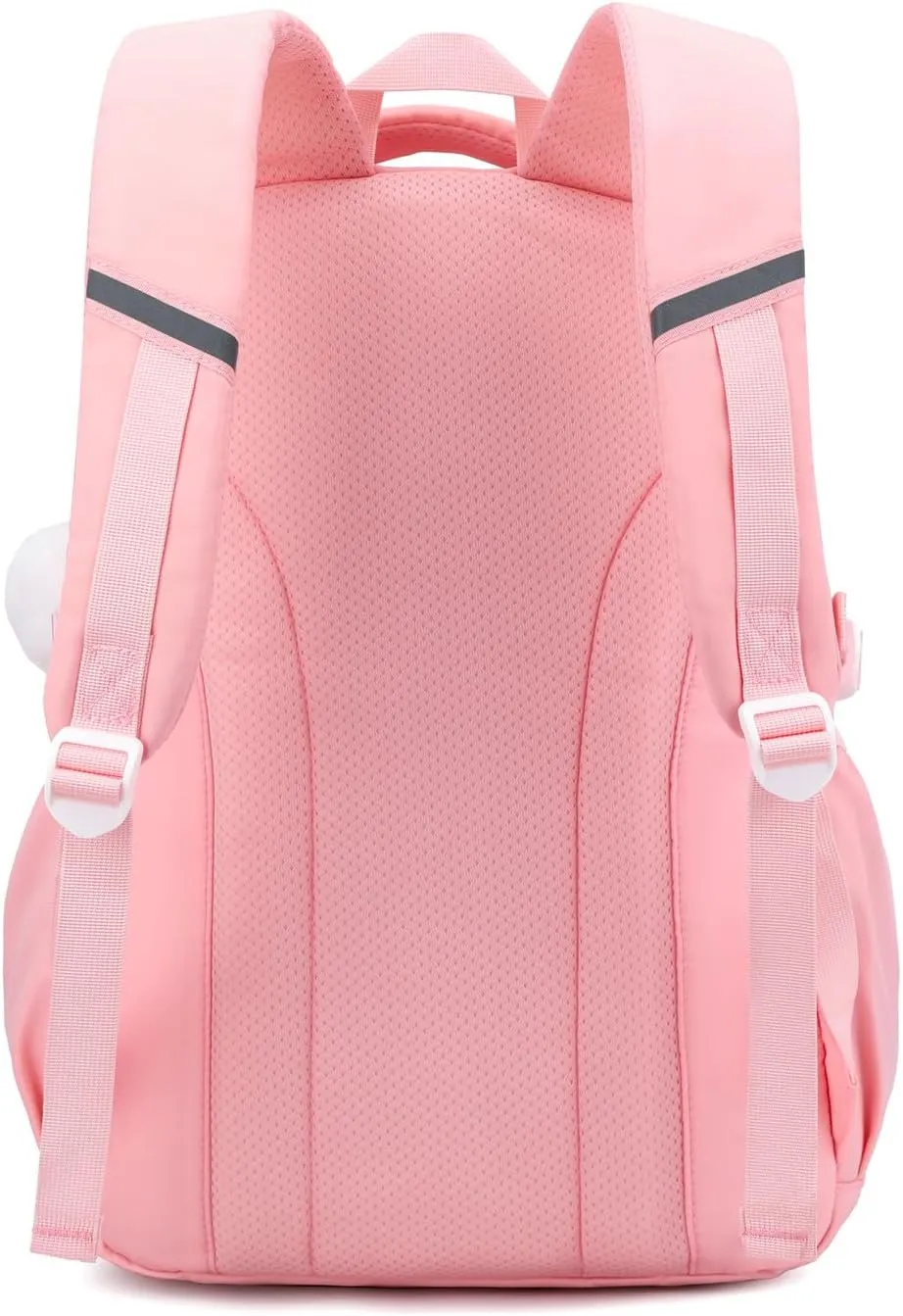 Girls Backpack,Kids Backpack for Teen Girls School Bookbag for Elementary Primary High School (Black)