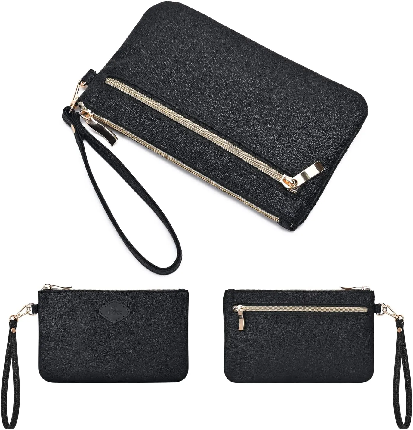 GM LIKKIE Wristlet Purse for Women, Evening Clutch Purse with strap for Party and Prom, Beach Bag for Summer