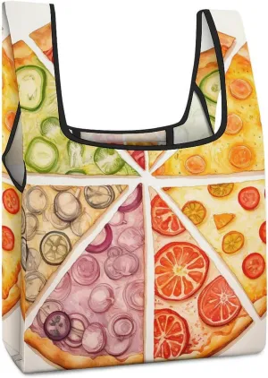 Grocery Bag Reusable Tote Bag Foldable Wild Elk Shopping Bag Handbag Washable Shoulder Bag for Travel