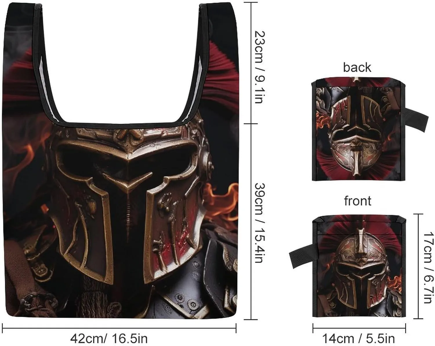 Grocery Bag Reusable Tote Bag Foldable Wild Elk Shopping Bag Handbag Washable Shoulder Bag for Travel