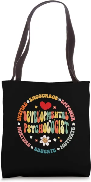 Groovy Developmental Psychologist Appreciation Tote Bag