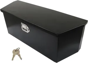 GXYWADY 35 Inch Steel Trailer Tongue Tool Box, Heavy Duty Utility Tool Storage Box 2.31cu.ft.