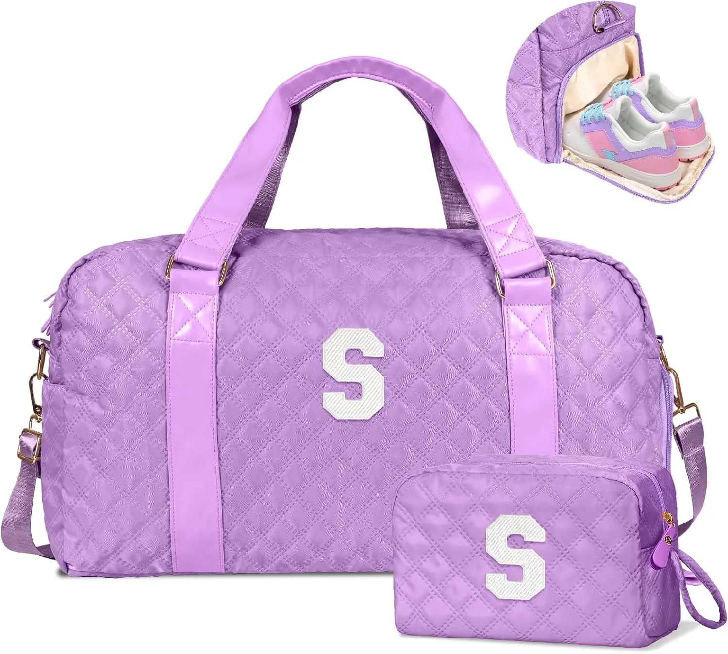 Gym Bag for Women, teen easter basket, Travel Duffle Bag, Girls Gifts, Personalized Weekender Bag, Overnight Bag Sleepover Bag Dance Bag, Girls Women Teacher Mom Gift