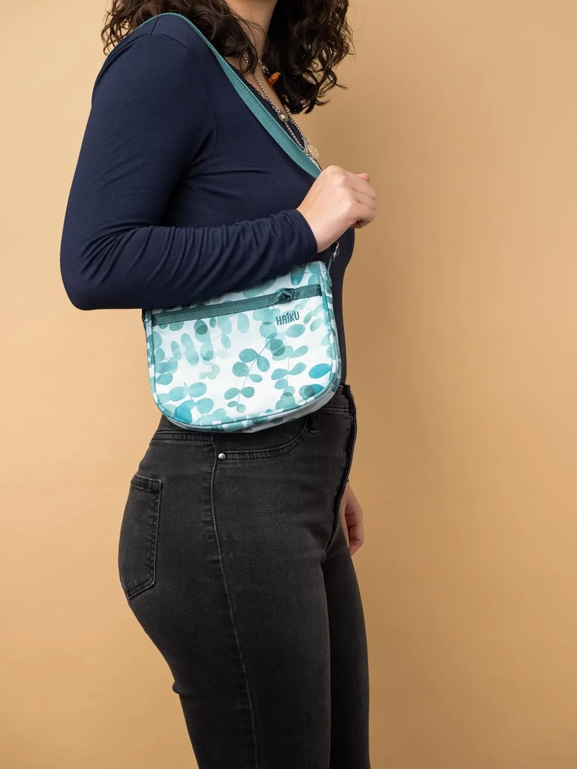 HAIKU Lark RFID Blocking Zippered Crossbody Travel Bag