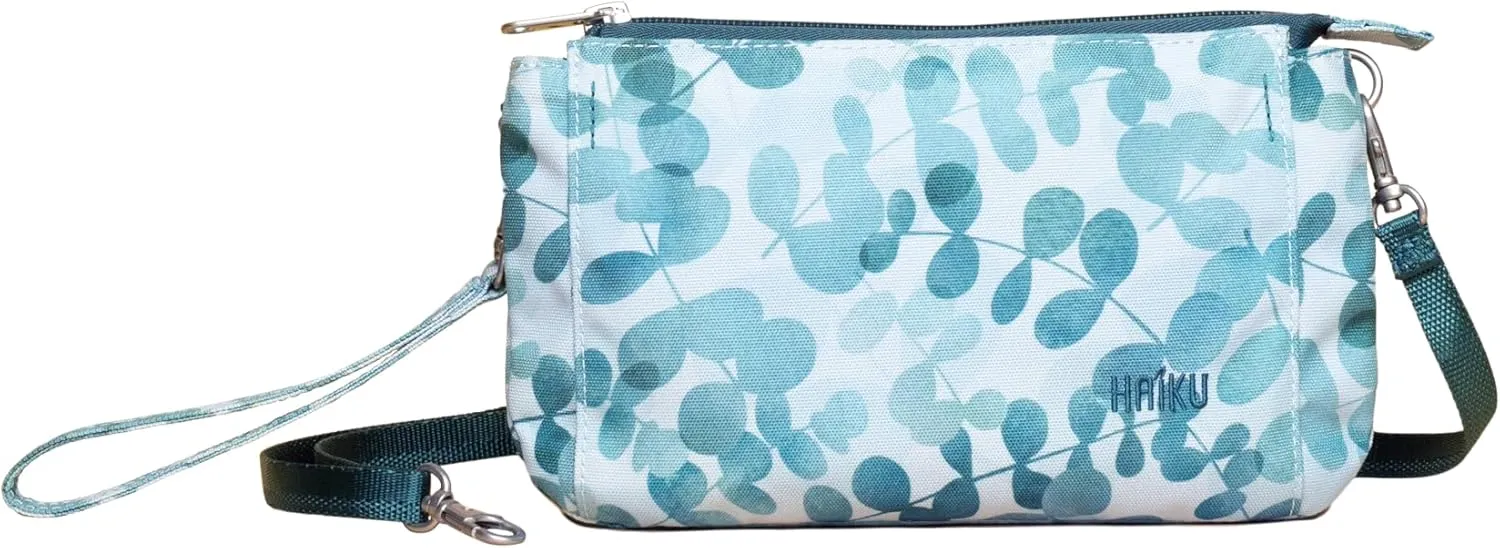 HAIKU Women's Small Stride Crossbody RFID Blocking Wristlet Wallet