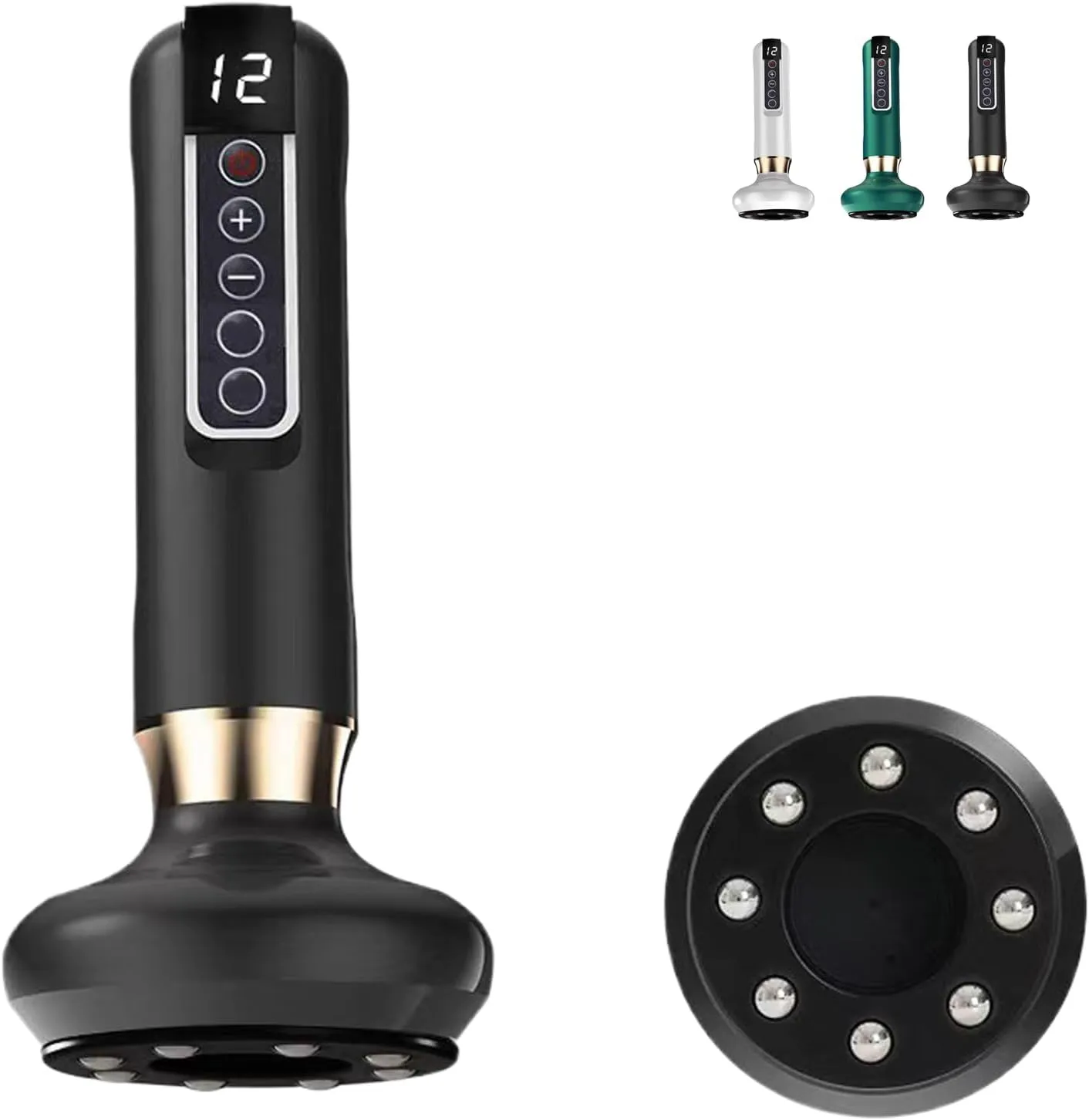 Handheld Cellulite Massager, 2025 New Anti-Cellulite Massager, for Legs, Abdomen, Waist, HIPS, One-Touch Pressure Release, Portable & Cordless