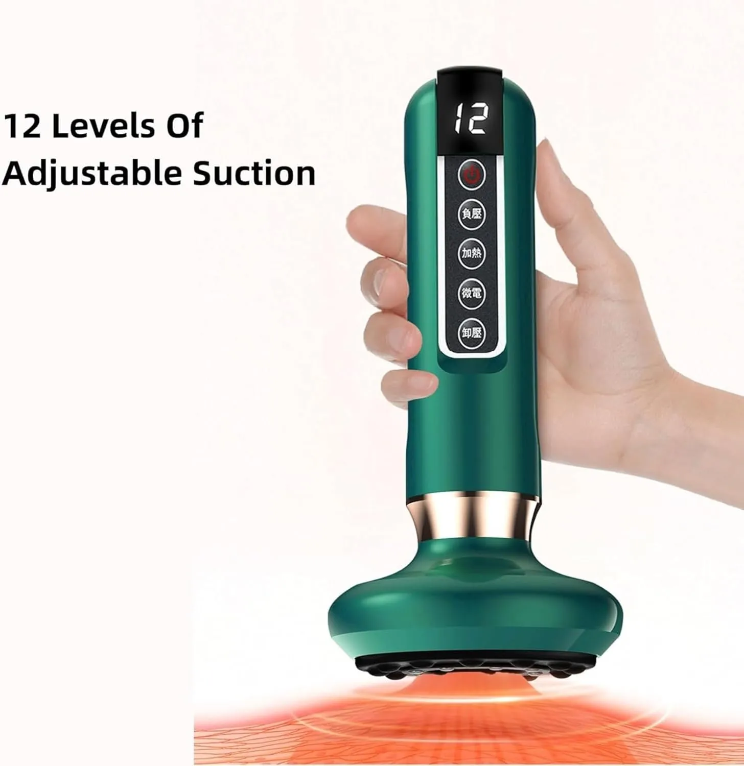 Handheld Cellulite Massager, 2025 New Anti-Cellulite Massager, for Legs, Abdomen, Waist, HIPS, One-Touch Pressure Release, Portable & Cordless