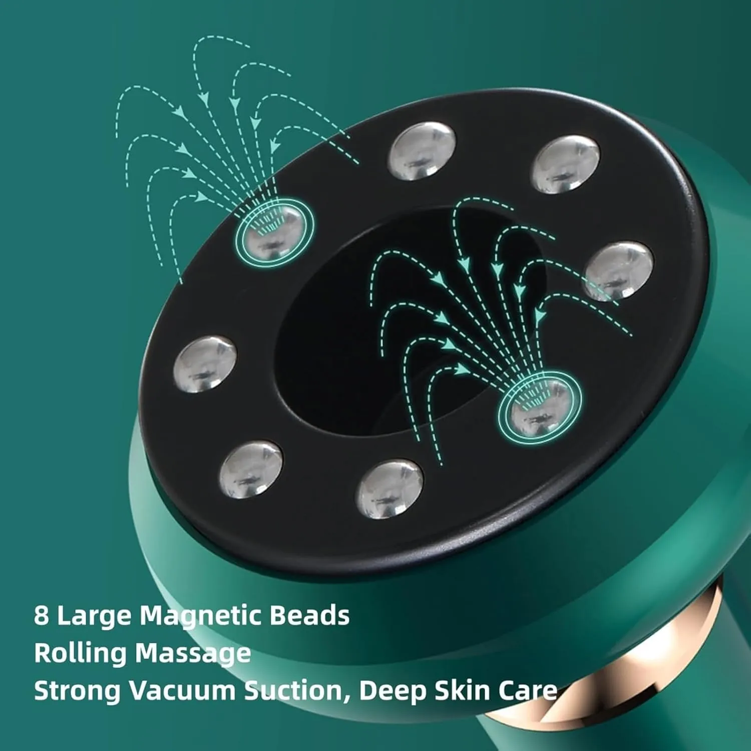 Handheld Cellulite Massager, 2025 New Anti-Cellulite Massager, for Legs, Abdomen, Waist, HIPS, One-Touch Pressure Release, Portable & Cordless
