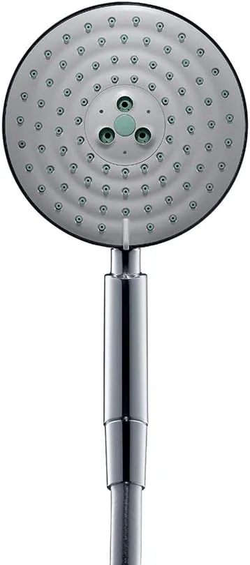 hansgrohe Raindance S Easy Install 5-inch Handheld Shower Head Modern 3 RainAir, BalanceAir, Whirl 28519821, Brushed Nickel