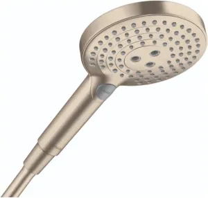 hansgrohe Raindance Select S Low Flow 5-inch Handheld Shower Head Modern 3 -Spray PowderRain, Rain, Whirl 26036821