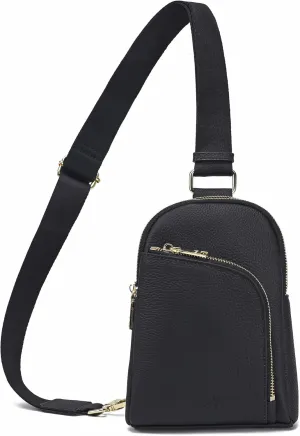 Haytijoe RFID Blocking Crossbody Bags for Women Travel Small Sling Bag Leather Cross Body Bag for Woman Fanny Packs Chest Bag