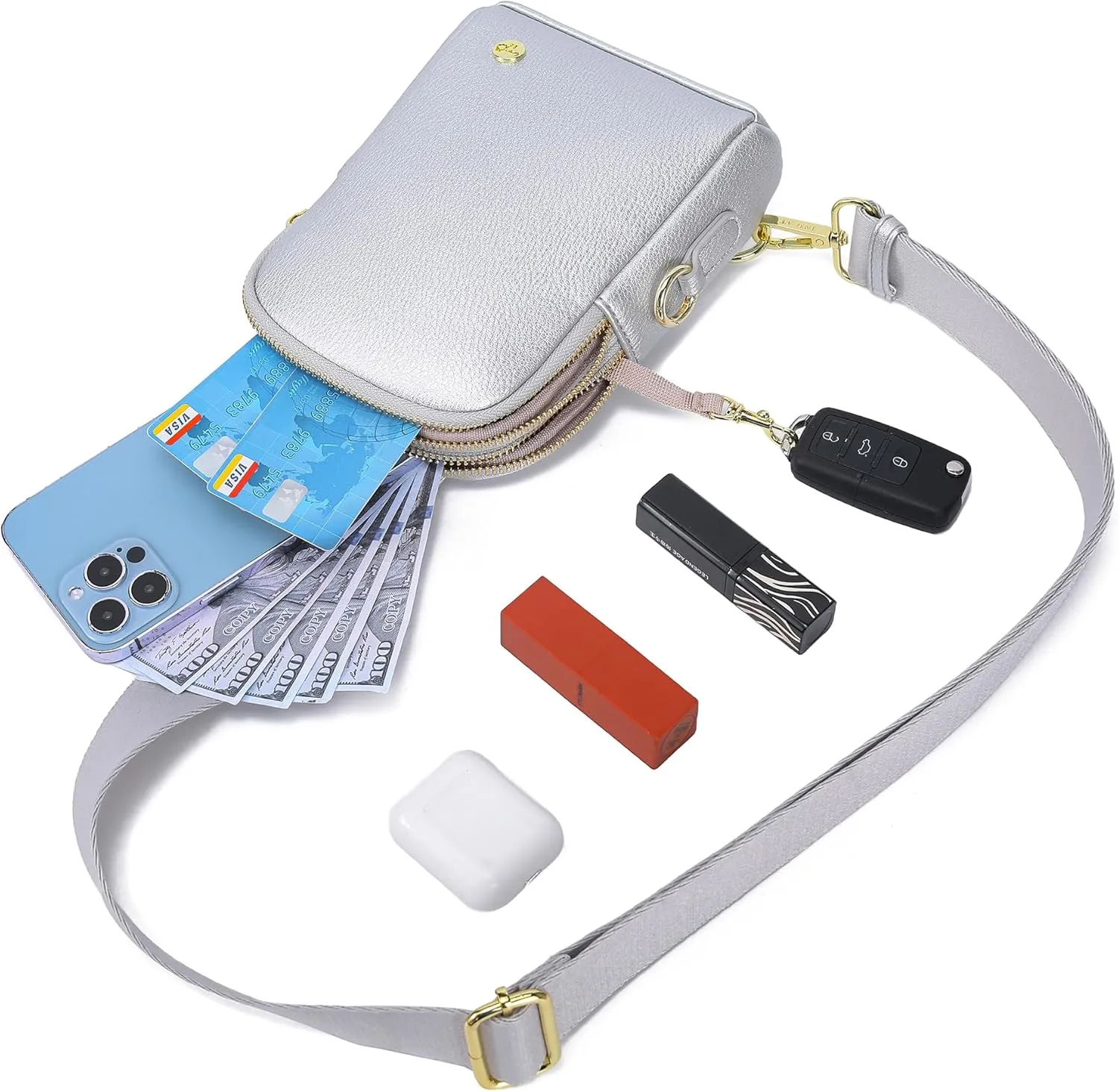 Haytijoe Small Crossbody Sling Bag for Women Travel Purses Anti Theft Cross Body Bag for Woman Fanny Packs