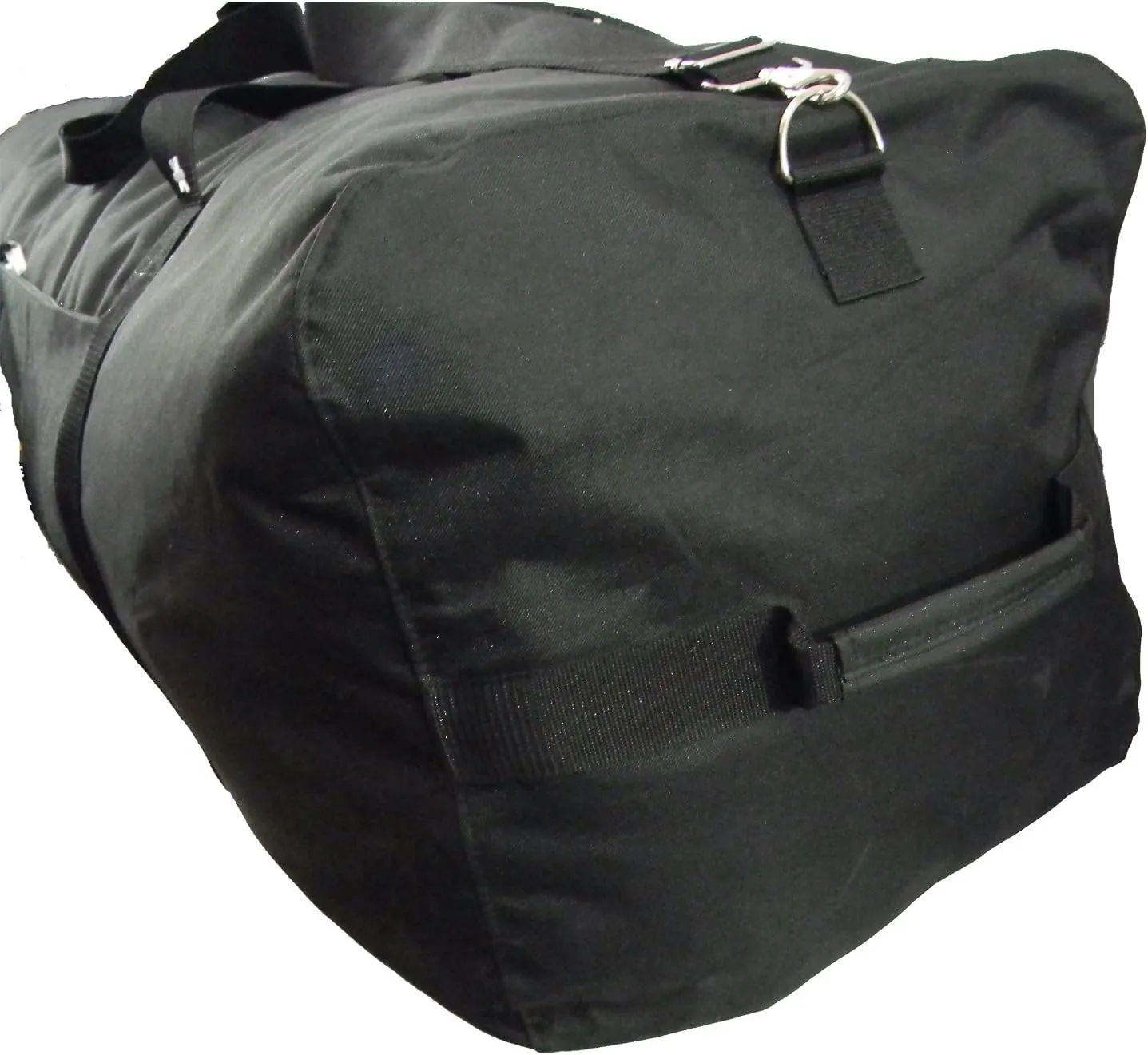 Heavy Duty Cargo Duffel Large Sport Gear Drum Set Equipment Hardware Travel Bag Rooftop Rack Bag (30" x 15" x 15", Black)