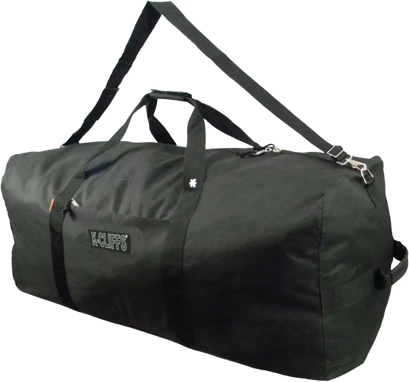 Heavy Duty Cargo Duffel Large Sport Gear Drum Set Equipment Hardware Travel Bag Rooftop Rack Bag (30" x 15" x 15", Black)
