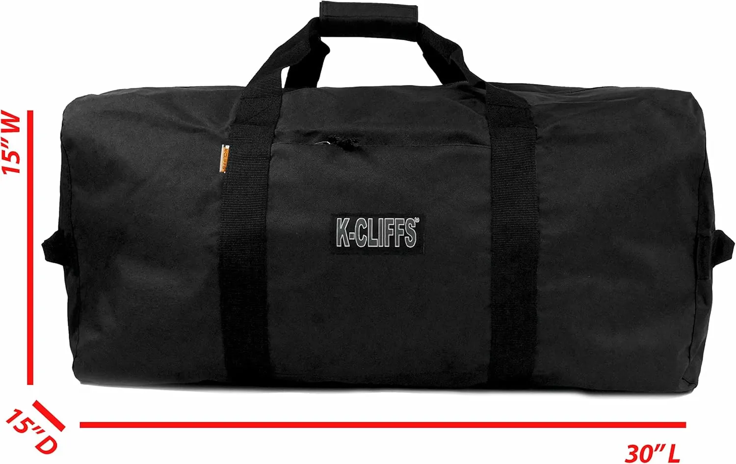 Heavy Duty Cargo Duffel Large Sport Gear Drum Set Equipment Hardware Travel Bag Rooftop Rack Bag (30" x 15" x 15", Navy)
