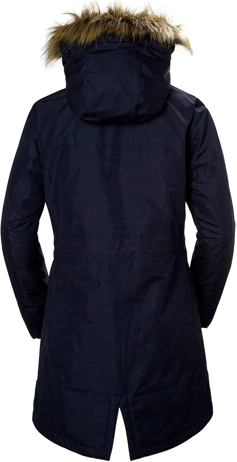 Helly-Hansen Womens Mayen Waterproof Breathable Parka Insulated Hooded Jacket