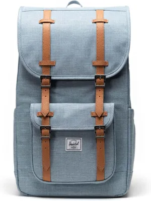 Herschel Supply Co. Little America Backpack, Ashley Blue Crosshatch, One Size