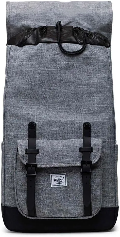 Herschel Supply Co. Little America, Raven Crosshatch, One Size