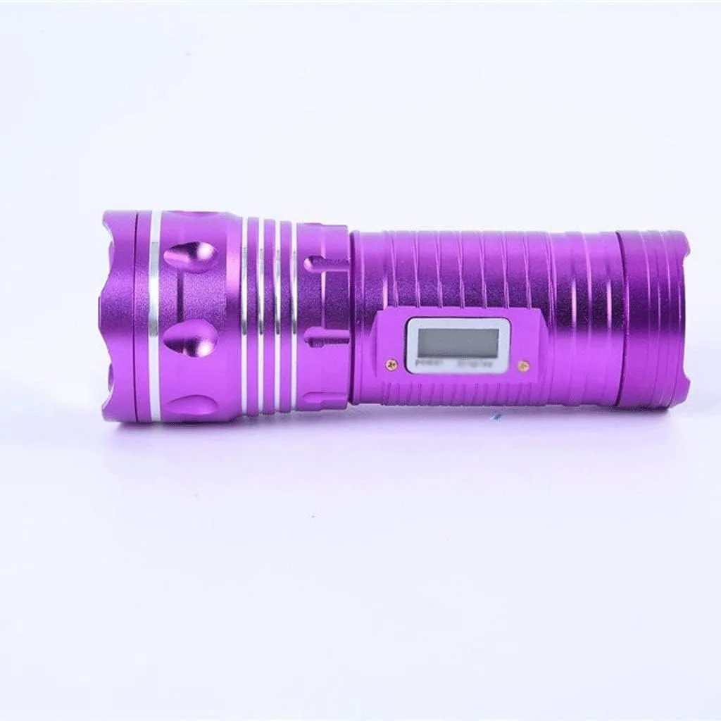 High-Powered Flashlight - Mid Size Zoomable Water Resistant Handheld Light with Modes - Best High Lumen Camping Outdoor Emergency Flashlights