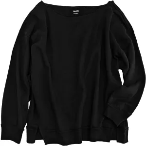 Hollister California Women's Easy Off-The-Shoulder Soft Fleece Oversized Sweatshirt HOW-13