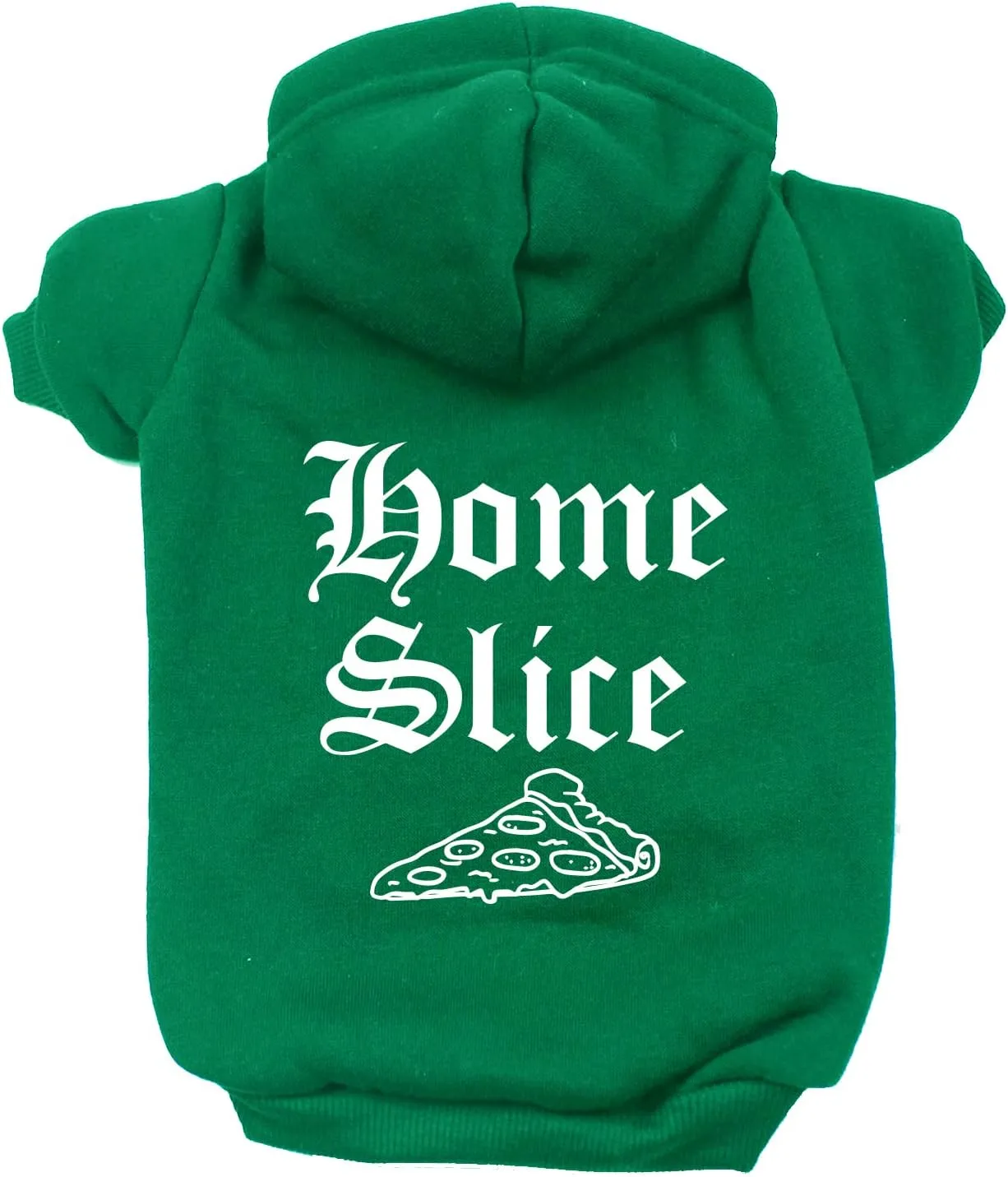 Home Slice Pullover Fleece Lined Dog Hoodie (Hooded Sweatshirt) Assorted Colors