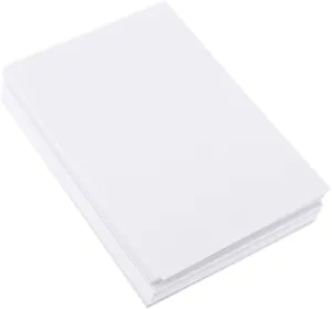 Housoutil 100pcs Watercolor Paper Paint Sketchbook Drawing Paper for Thick Paper Sketch Book Students Painting Papers Drawing Papers Drawing Supplies Students Stationery White