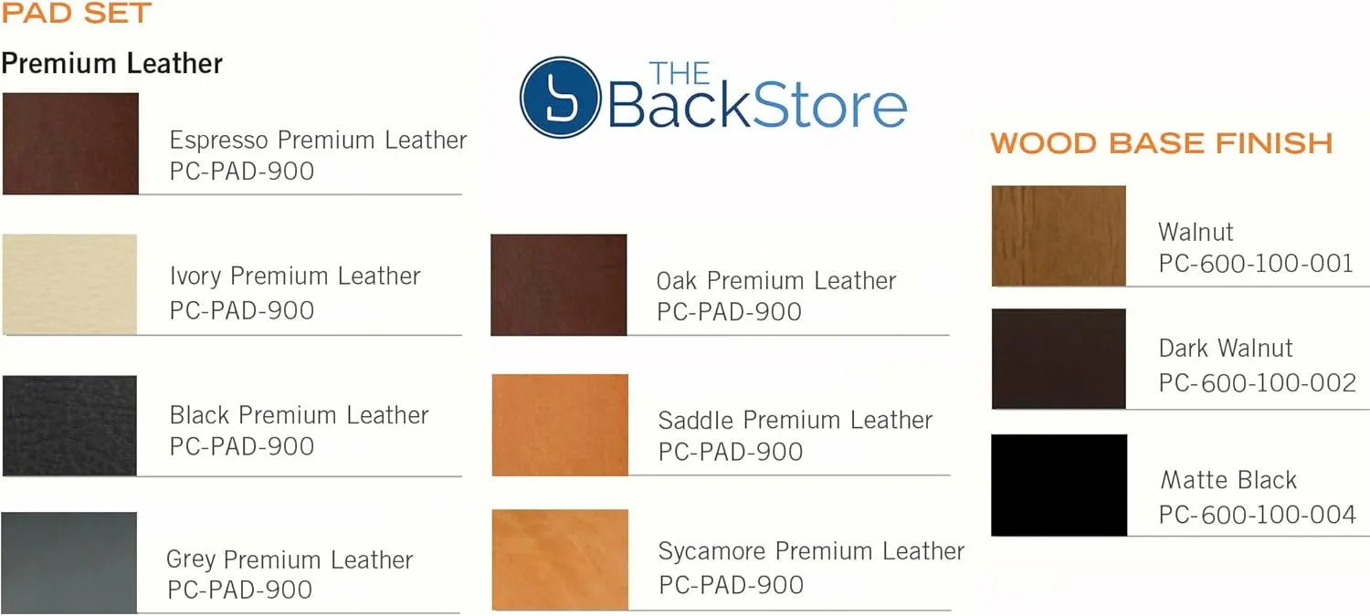 Human Touch PC-420 Manual Zero Gravity Perfect Chair Recliner Performance Upholstery Package Walnut   Laptop Desk - Oak Premium Leather