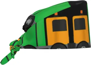 I Love Garbage Trucks Print Unisex Work Hat,Breathable Multi-Purpose Work Cap,Adjustable Size,Classic Design