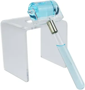 Ice Roller for Facials | Glass Cooling Roller | Cryo Sticks for Face | Massager for Face Neck & Eyes | Skin Care for Dark Circles, Puffiness, Wrinkles, Collagen Production (Blue)