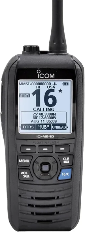 Icom M94d Vhf Marine Radio W/dsc & Ais