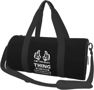 I'M The Best Thing My Wife Ever Found On The Internet2 Duffel Bag Gym Bag Travel Sports Tote Large Foldable Beach Swim Yoga9