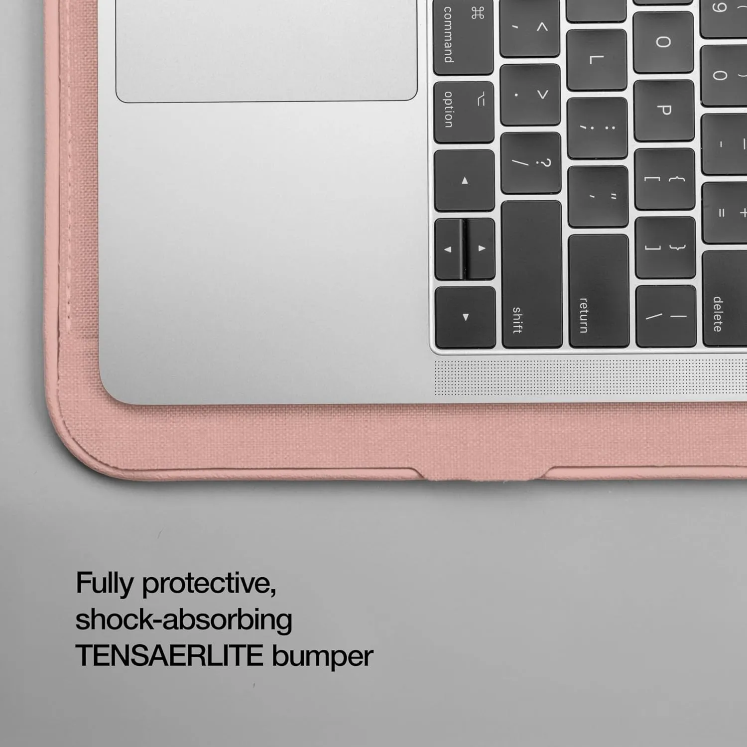 Incase ICON Sleeve with Woolenex - MacBook Pro 14 inch Case - 2024, 2023, 2022, 2021, M4, M3, M2, M1 - Fitted MacBook Case, Laptop Sleeve, Hard Cover, Durable, Lightweight - Blush Pink