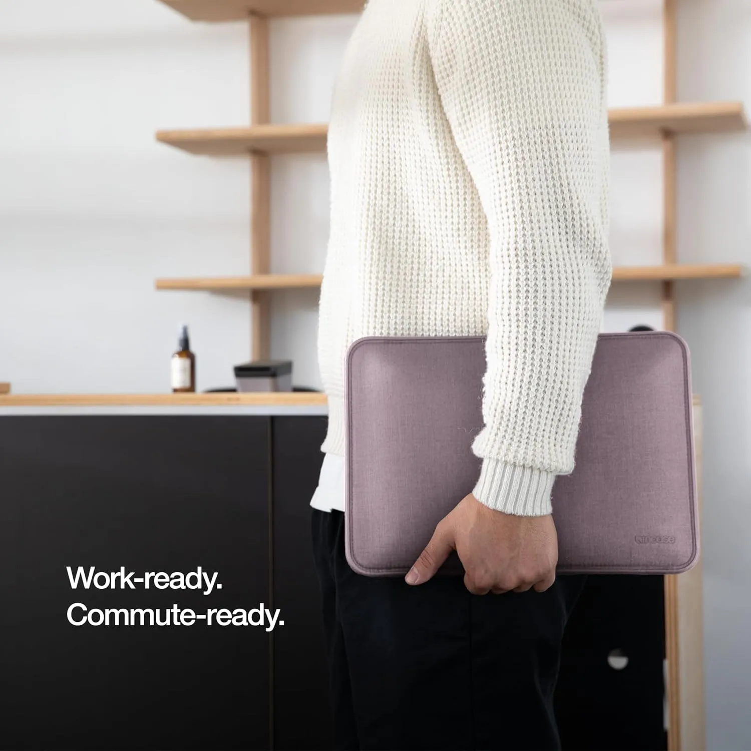 Incase ICON Sleeve with Woolenex - MacBook Pro 14 inch Case - 2024, 2023, 2022, 2021, M4, M3, M2, M1 - Fitted MacBook Case, Laptop Sleeve, Hard Cover, Durable, Lightweight - Purple Rain