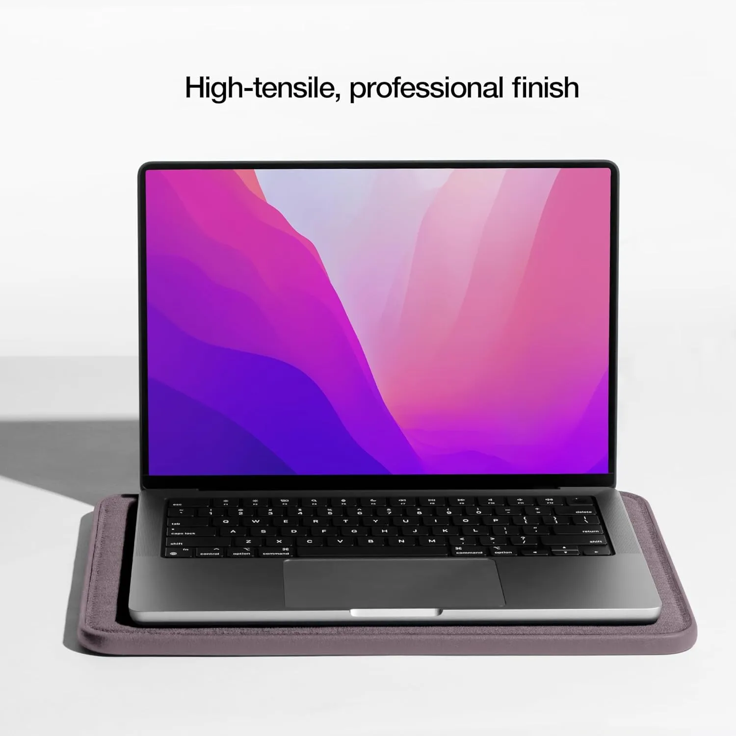 Incase ICON Sleeve with Woolenex - MacBook Pro 14 inch Case - 2024, 2023, 2022, 2021, M4, M3, M2, M1 - Fitted MacBook Case, Laptop Sleeve, Hard Cover, Durable, Lightweight - Purple Rain