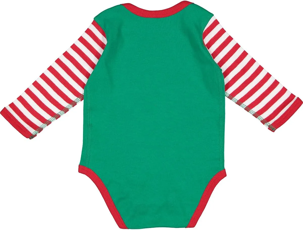 inktastic My First Valentine's Day Long Sleeve Creeper