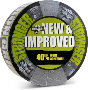 IPG Iron Grip Heavy Duty Duct Tape, 1.88" x 35 yd, Black (Single Roll) - IG235