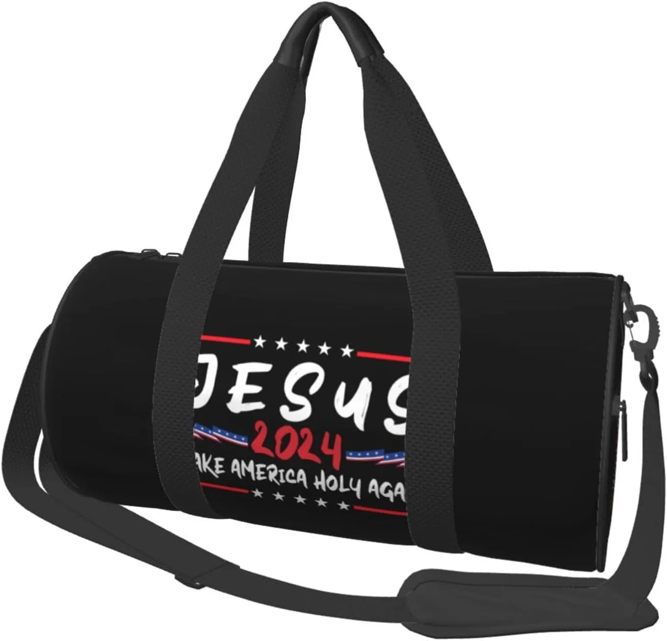 Jesus Make America Holy Again Duffel Bag Gym Bag Travel Sports Tote Large Foldable Beach Swim Yoga6