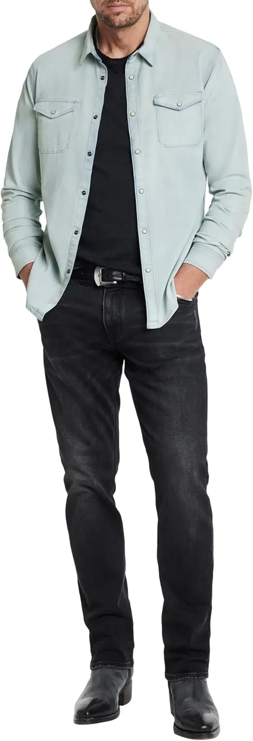John Varvatos Men's Marshall Western Shirt