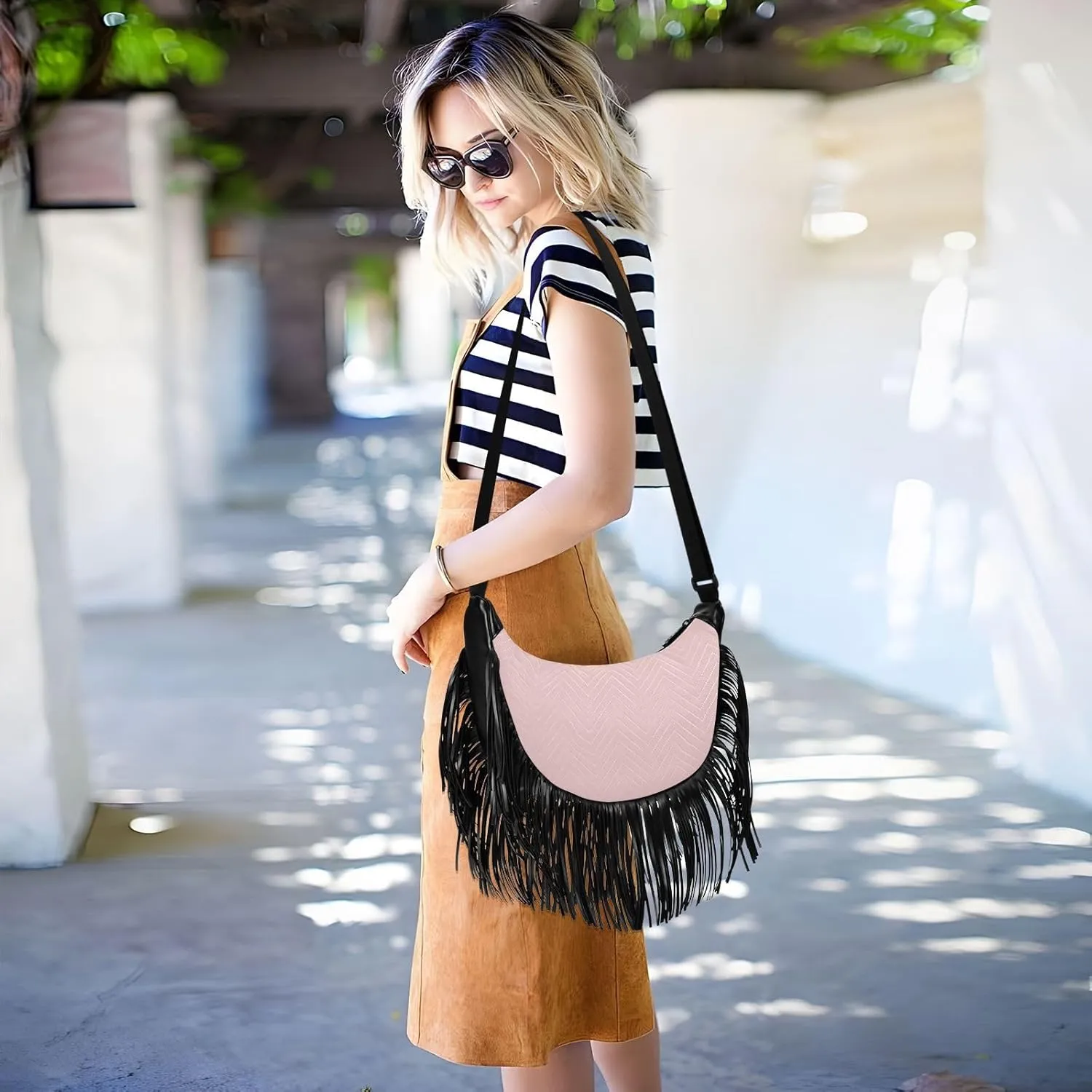 Joko Ivery Crossbody Handbags for Women Ample Capacity Shoulder Bag with Adjustable Strap Durable Travel Purse