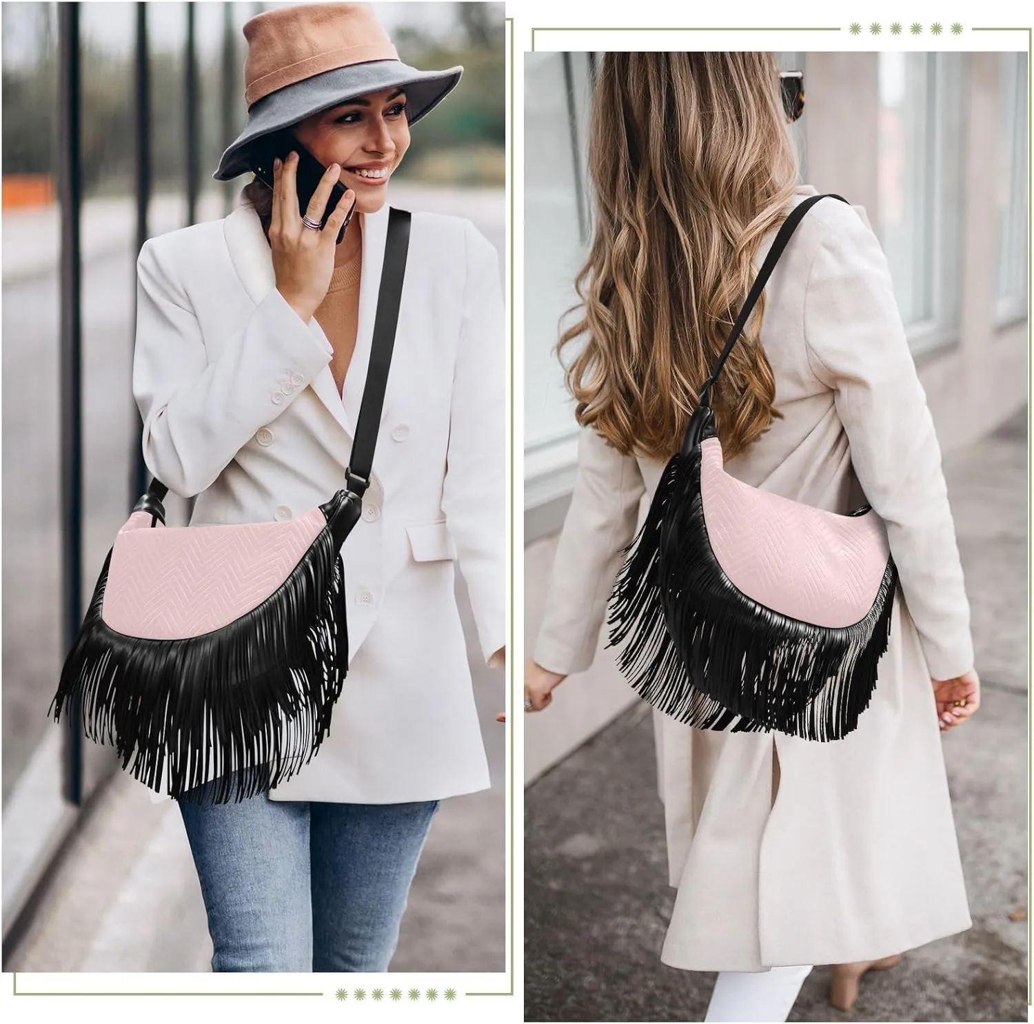 Joko Ivery Crossbody Handbags for Women Ample Capacity Shoulder Bag with Adjustable Strap Durable Travel Purse